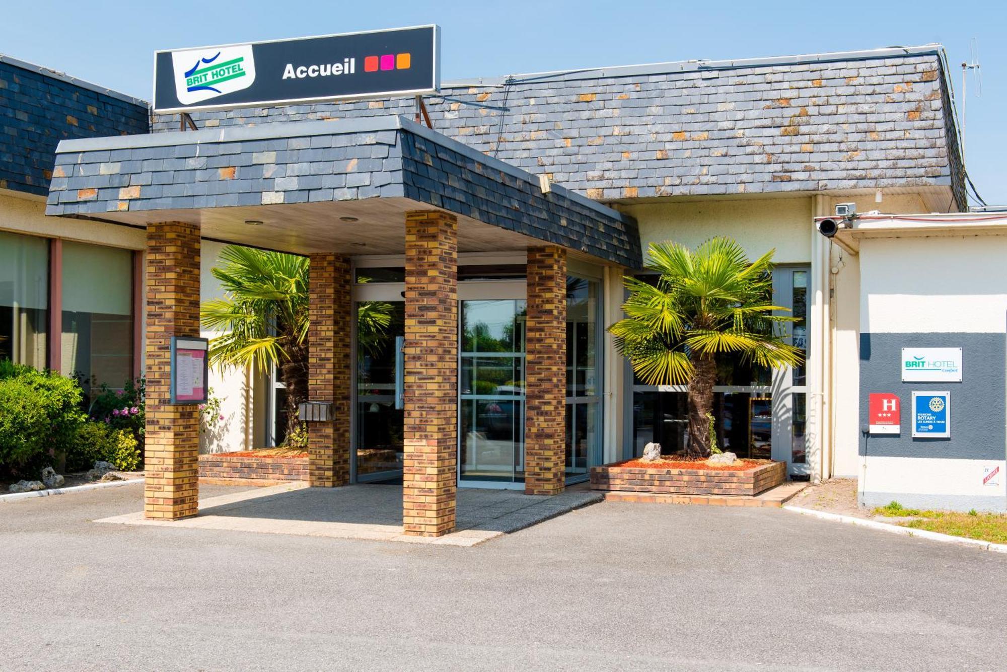 Brit Hotel Nantes Vigneux - L'Atlantel Экстерьер фото